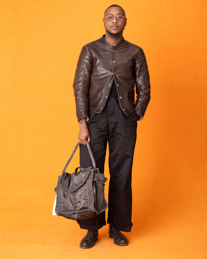 PORTER - Yoshida & Co Luggage Label OldNew Newspaper Bag - Kure - Standard & Strange