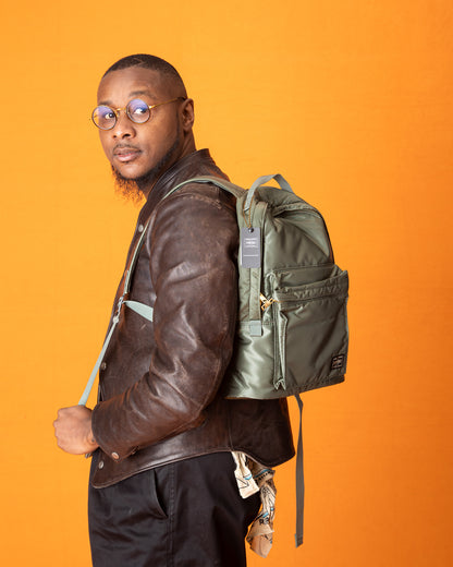 PORTER - Yoshida & Co Tanker Daypack - Sage Green - Standard & Strange