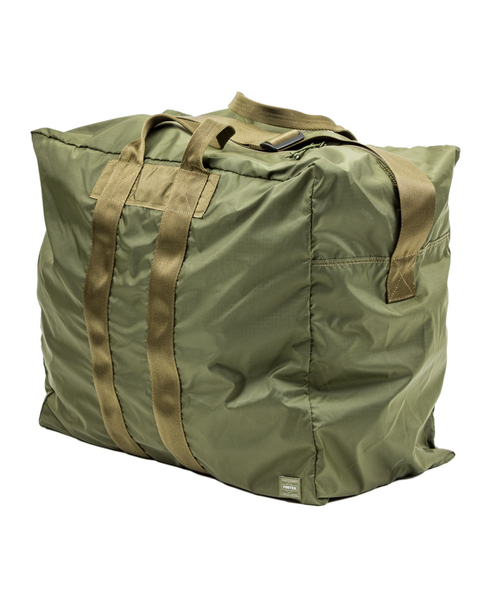 PORTER - Yoshida & Co Flex 2Way Duffle Bag (L) - Olive Drab - Standard & Strange