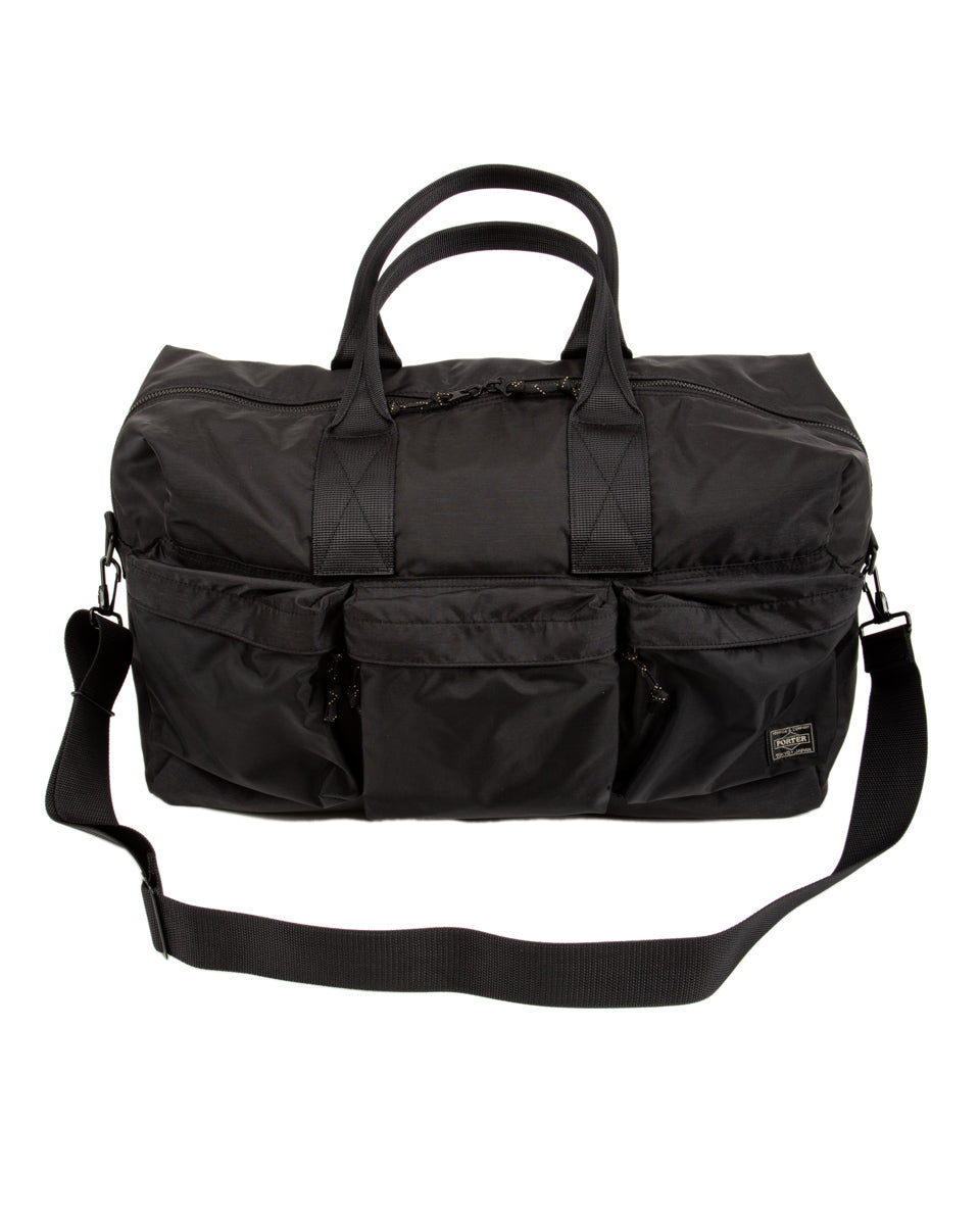 超美品 PORTER FORCE / 2WAY DUFFLE BAG PORTER - Yoshida & Co Force 2Way Duffle Bag - Black – Standard