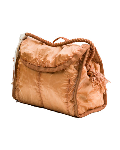 PORTER - Yoshida & Co Luggage Label OldNew Newspaper Bag (L) - Kakishibu - Standard & Strange