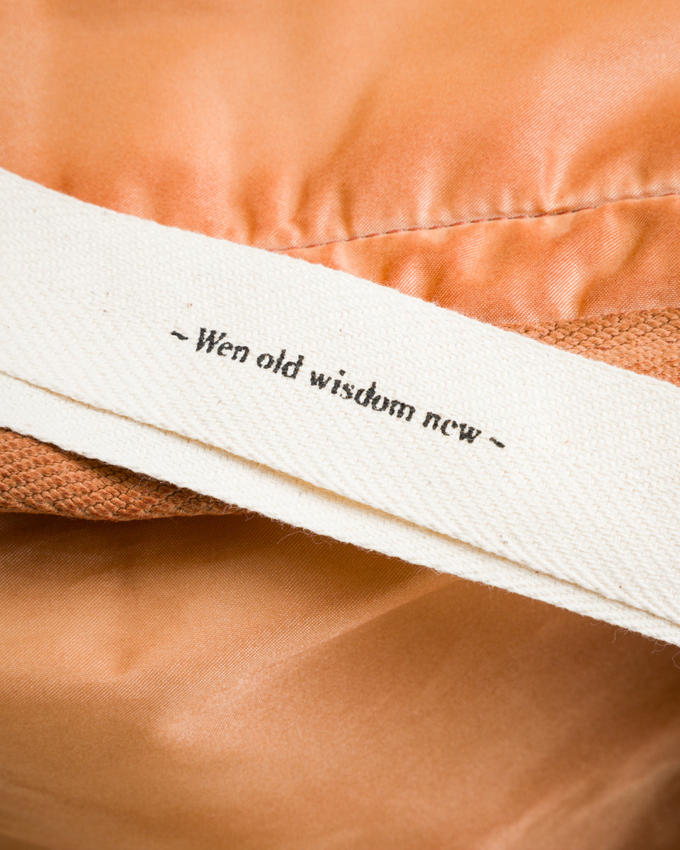 PORTER - Yoshida & Co Luggage Label OldNew Newspaper Bag (L) - Kakishibu - Standard & Strange