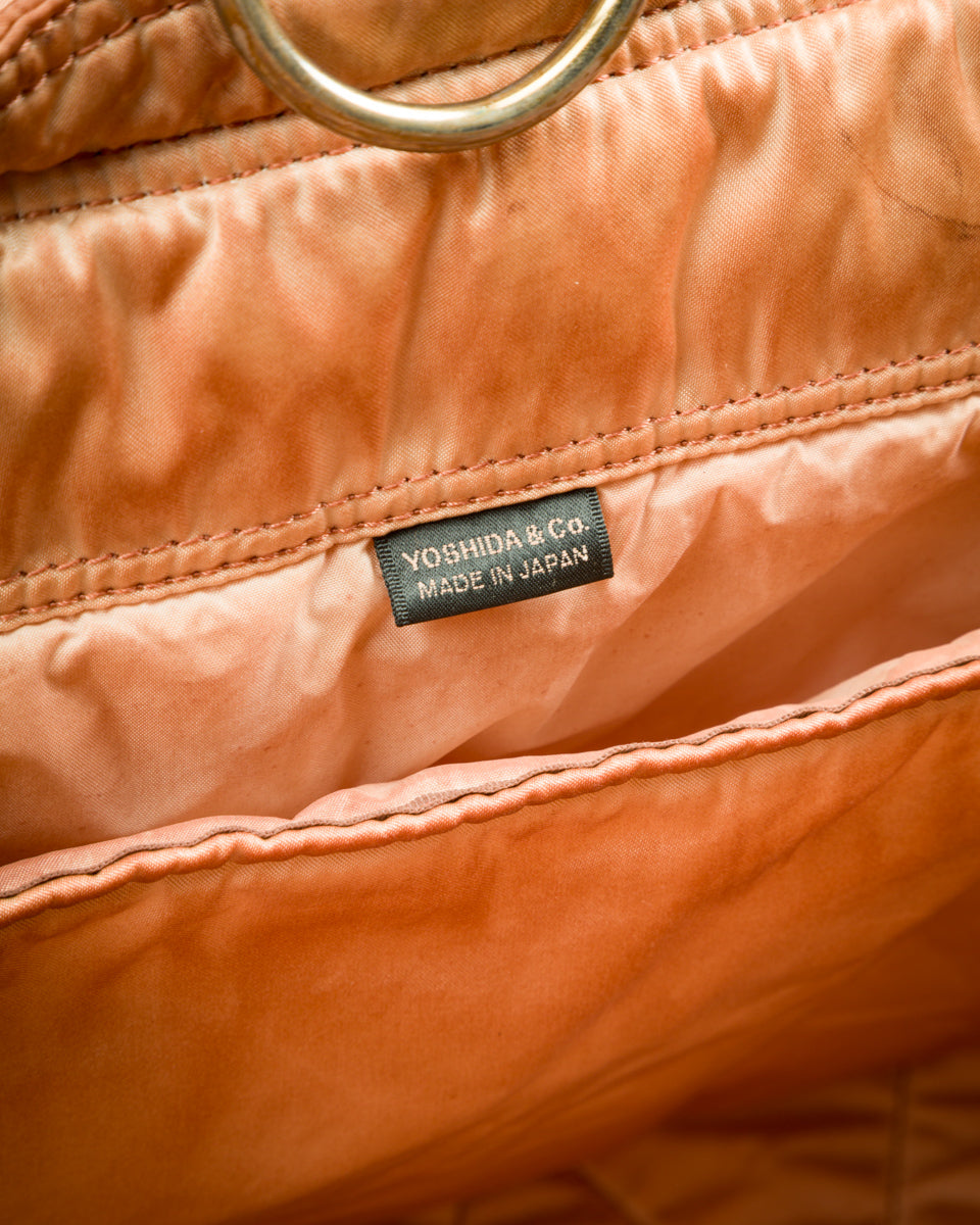 PORTER - Yoshida & Co Luggage Label OldNew Newspaper Bag (L) - Kakishibu - Standard & Strange