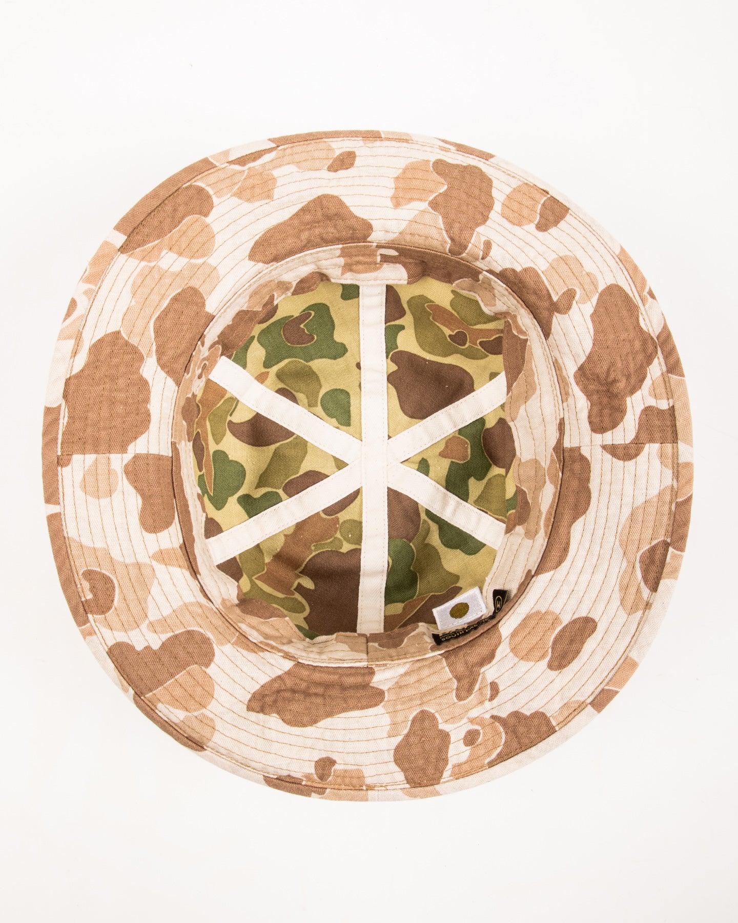 Battalion Work Hat - Brown Frogskin Camo HBT – Standard & Strange