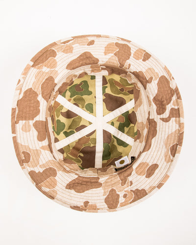 Battalion Work Hat - Brown Frogskin Camo HBT