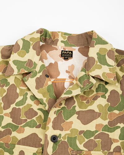Beach Combat Jacket - Frog Green