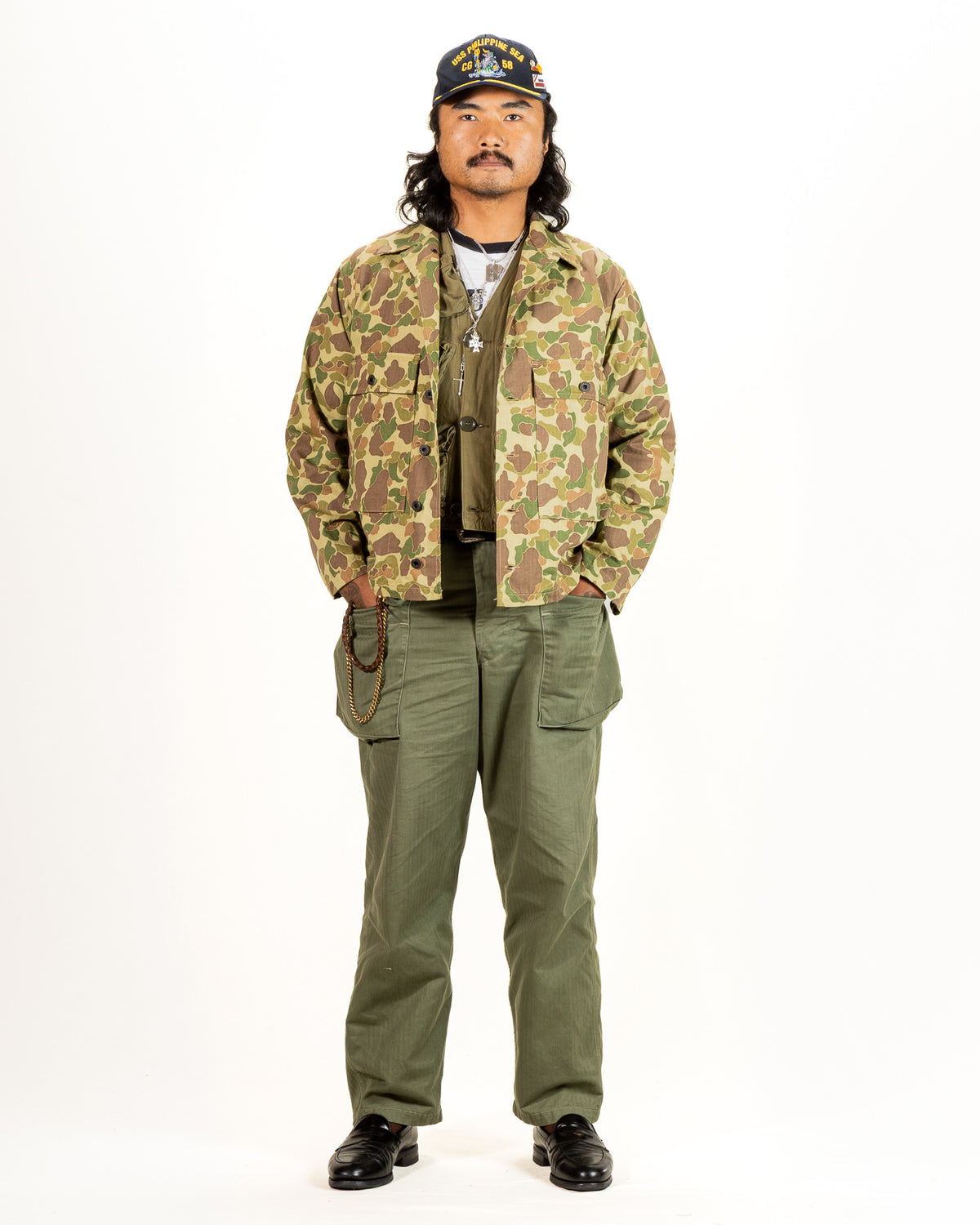 Beach Combat Jacket - Frog Green