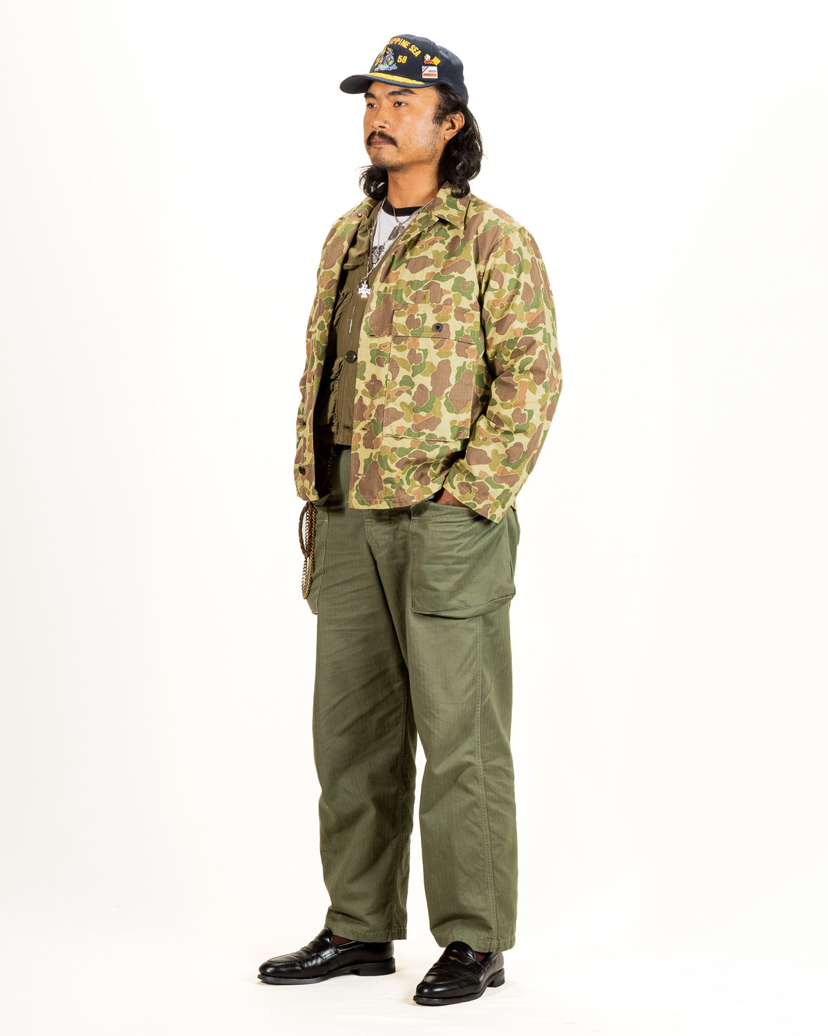 Beach Combat Jacket - Frog Green