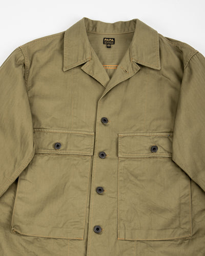 Beach Combat Jacket - Olive Drab