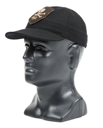 Papa Nui Mike Force Cap - Black Wool - Standard & Strange
