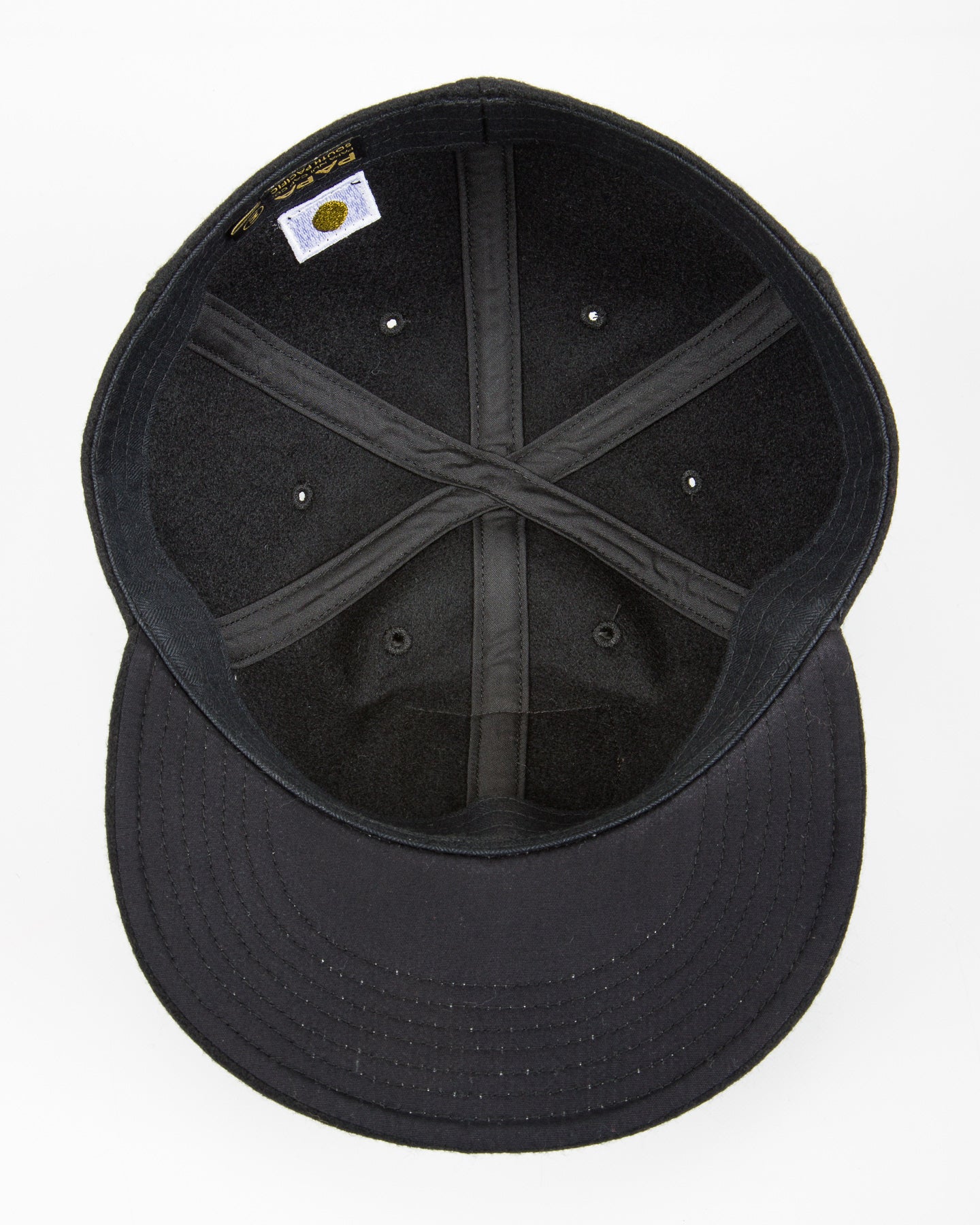 Papa Nui Mike Force Cap - Black Wool - Standard & Strange