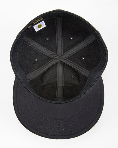 Papa Nui Mike Force Cap - Black Wool - Standard & Strange