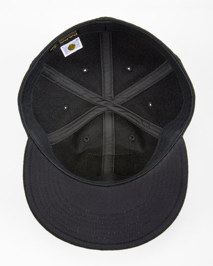 Papa Nui Mike Force Cap - Black Wool - Standard & Strange