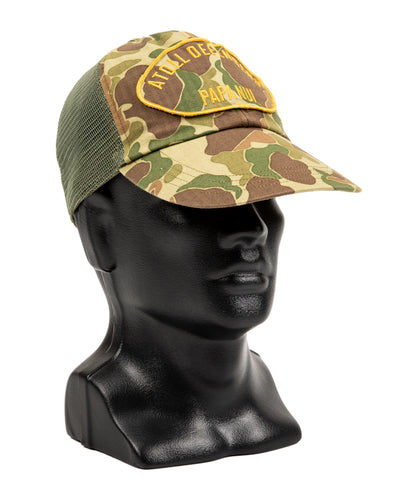 Original Ships Cap - Frogskin Camo HBT