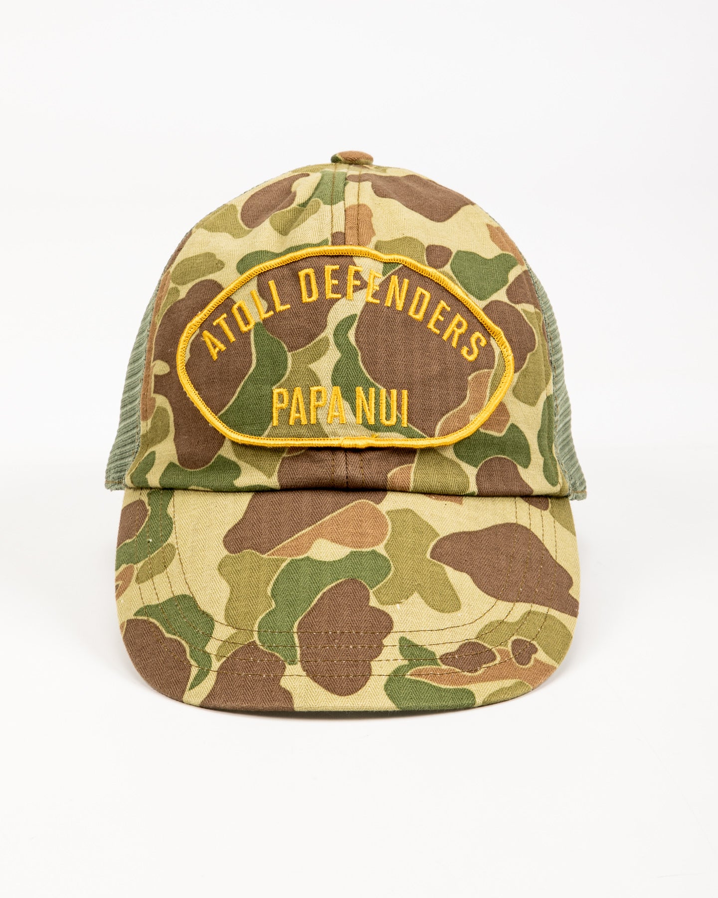 Original Ships Cap - Frogskin Camo HBT