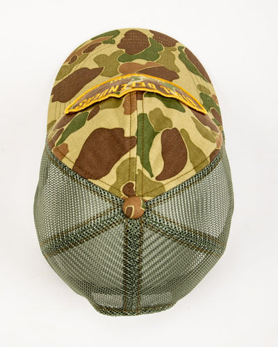 Original Ships Cap - Frogskin Camo HBT