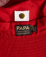 Papa Nui Sierra Hat - Red Cotton - Standard & Strange