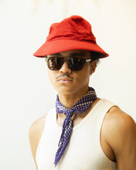 Papa Nui Sierra Hat - Red Cotton - Standard & Strange