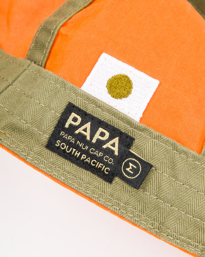Papa Nui X-1 Crew Cap - Supersonic Orange Cotton - Standard & Strange