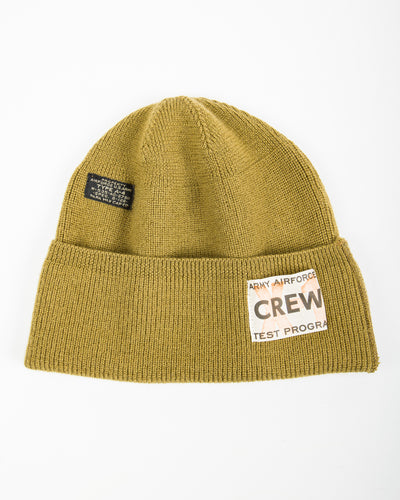 Papa Nui X-1 Watch Cap - Khaki Wool - Standard & Strange