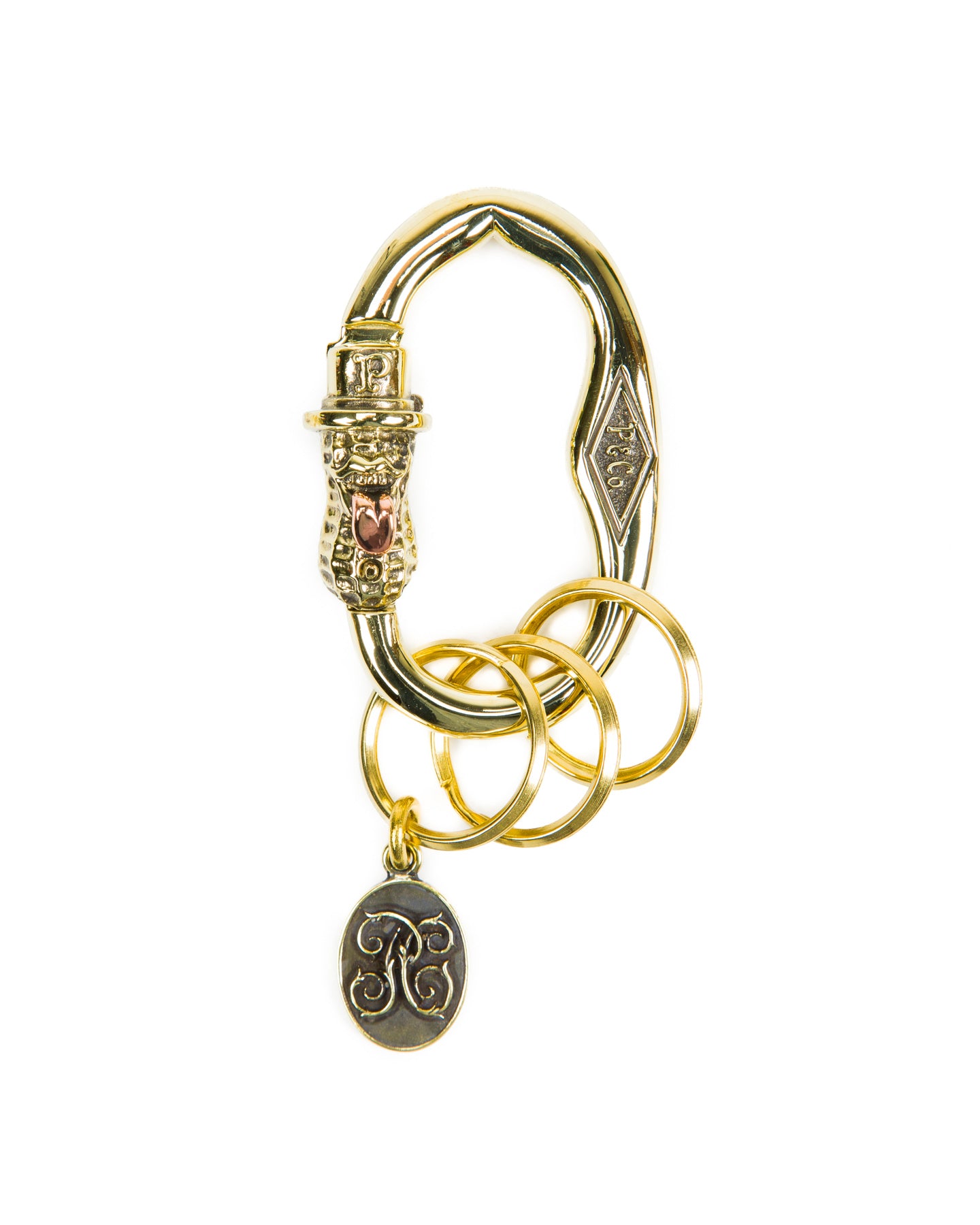 Peanuts & Co Bero Peanuts Carabiner - Brass - Standard & Strange