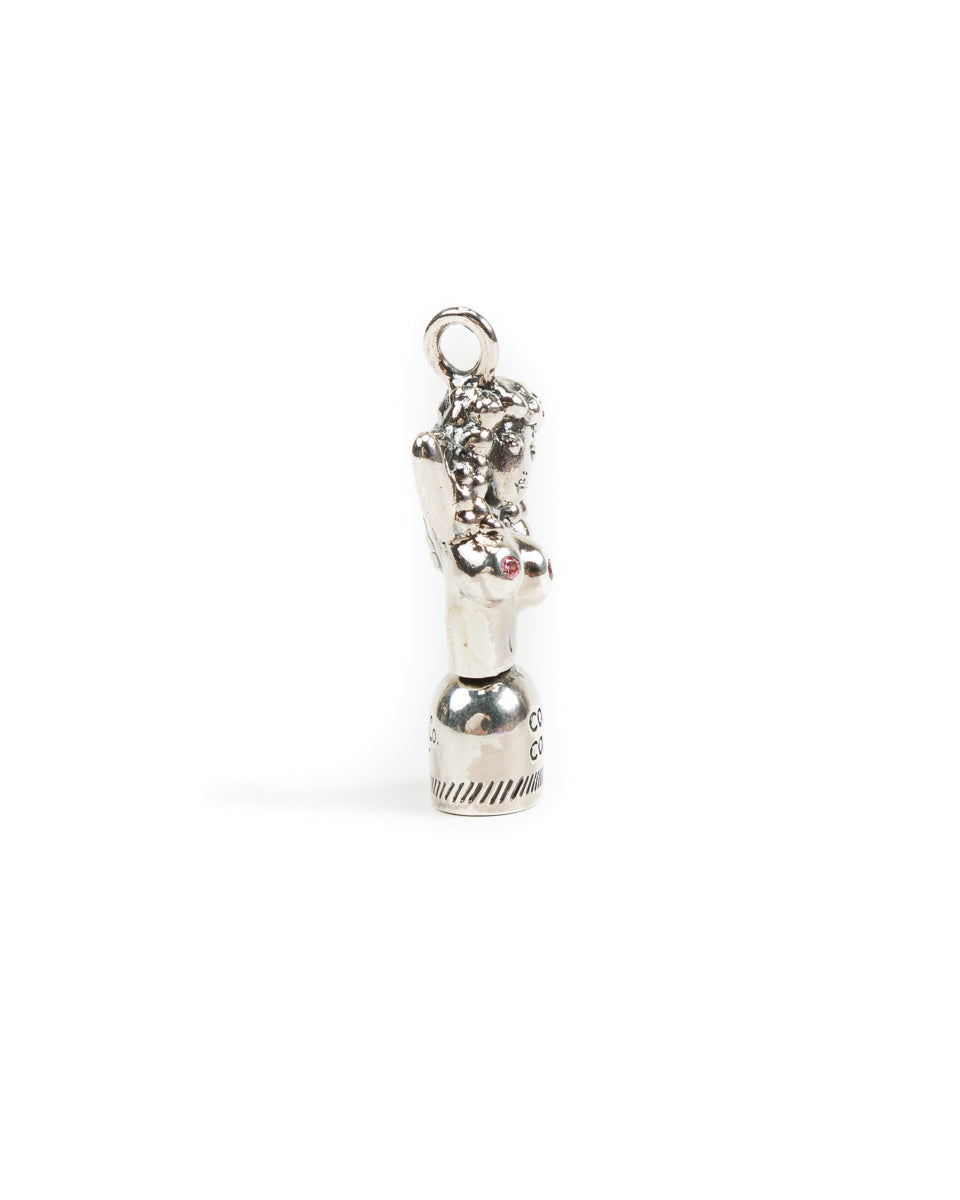Peanuts & Co Come Come Bell Keyring / Pendant - Silver - Standard & Strange