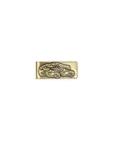 Peanuts & Co Horse Money Clip - Brass - Standard & Strange