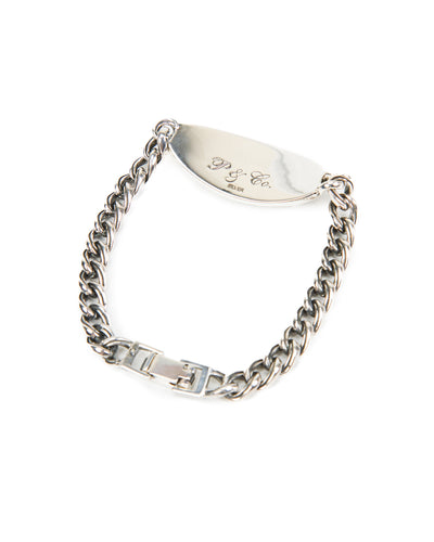 Peanuts & Co Horse Plate Bracelet - Silver - Standard & Strange
