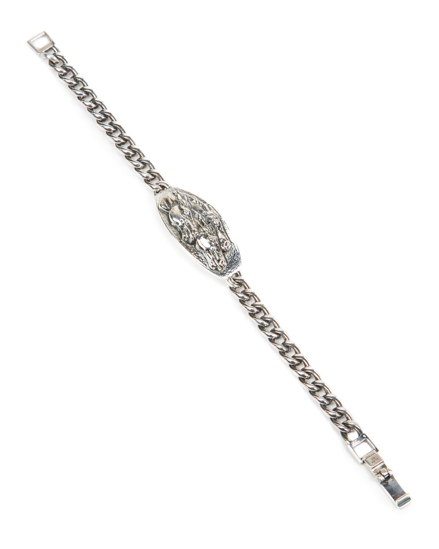 Peanuts & Co Horse Plate Bracelet - Silver - Standard & Strange