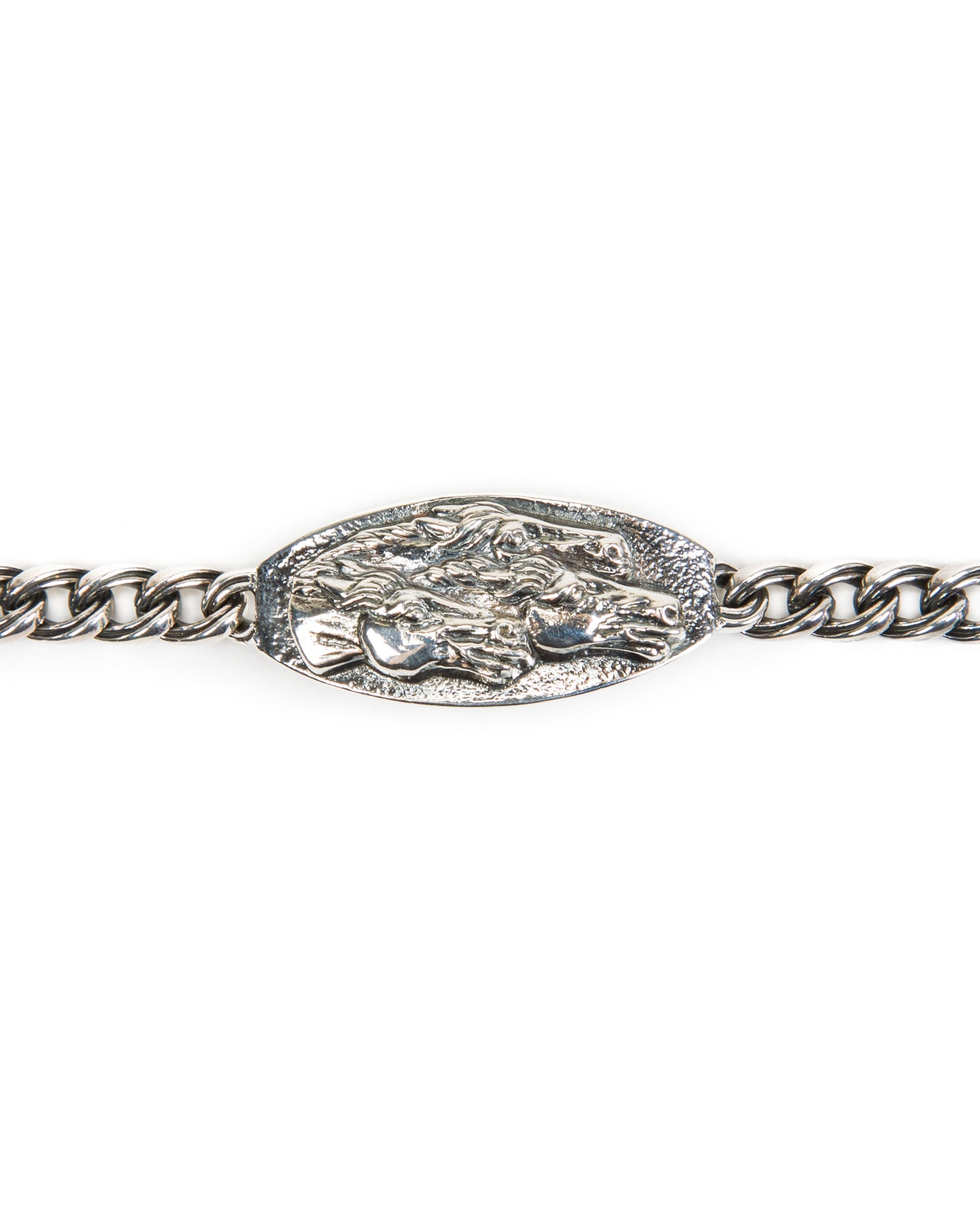 Peanuts & Co Horse Plate Bracelet - Silver - Standard & Strange