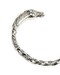 Peanuts & Co Horse Twist Bangle - Silver - Standard & Strange