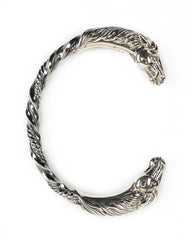 Peanuts & Co Horse Twist Bangle - Silver - Standard & Strange