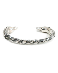 Peanuts & Co Horse Twist Bangle - Silver - Standard & Strange