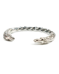 Peanuts & Co Horse Twist Bangle - Silver - Standard & Strange