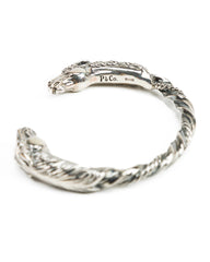 Peanuts & Co Horse Twist Bangle - Silver - Standard & Strange