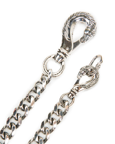 Peanuts & Co Horse Wallet Chain - Silver - Standard & Strange