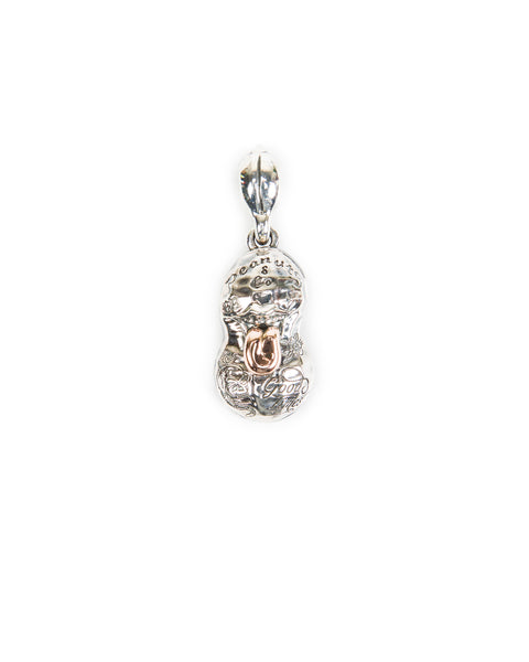 Large Bero Tattoo Peanuts (Slide Type) - Silver x 10K Gold