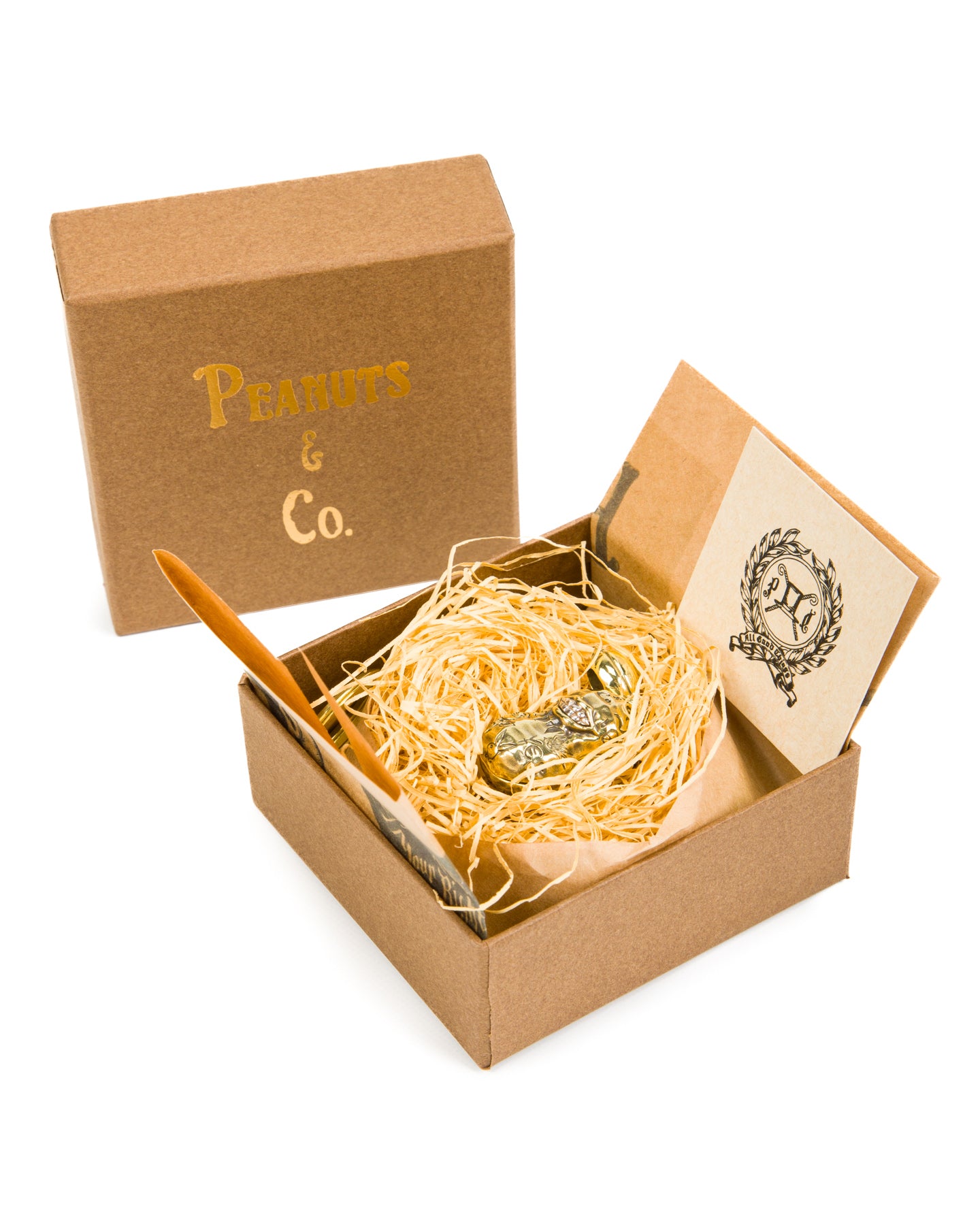 Peanuts & Co Large Tattoo Peanuts (Slide Type) - Brass x Silver - Standard & Strange