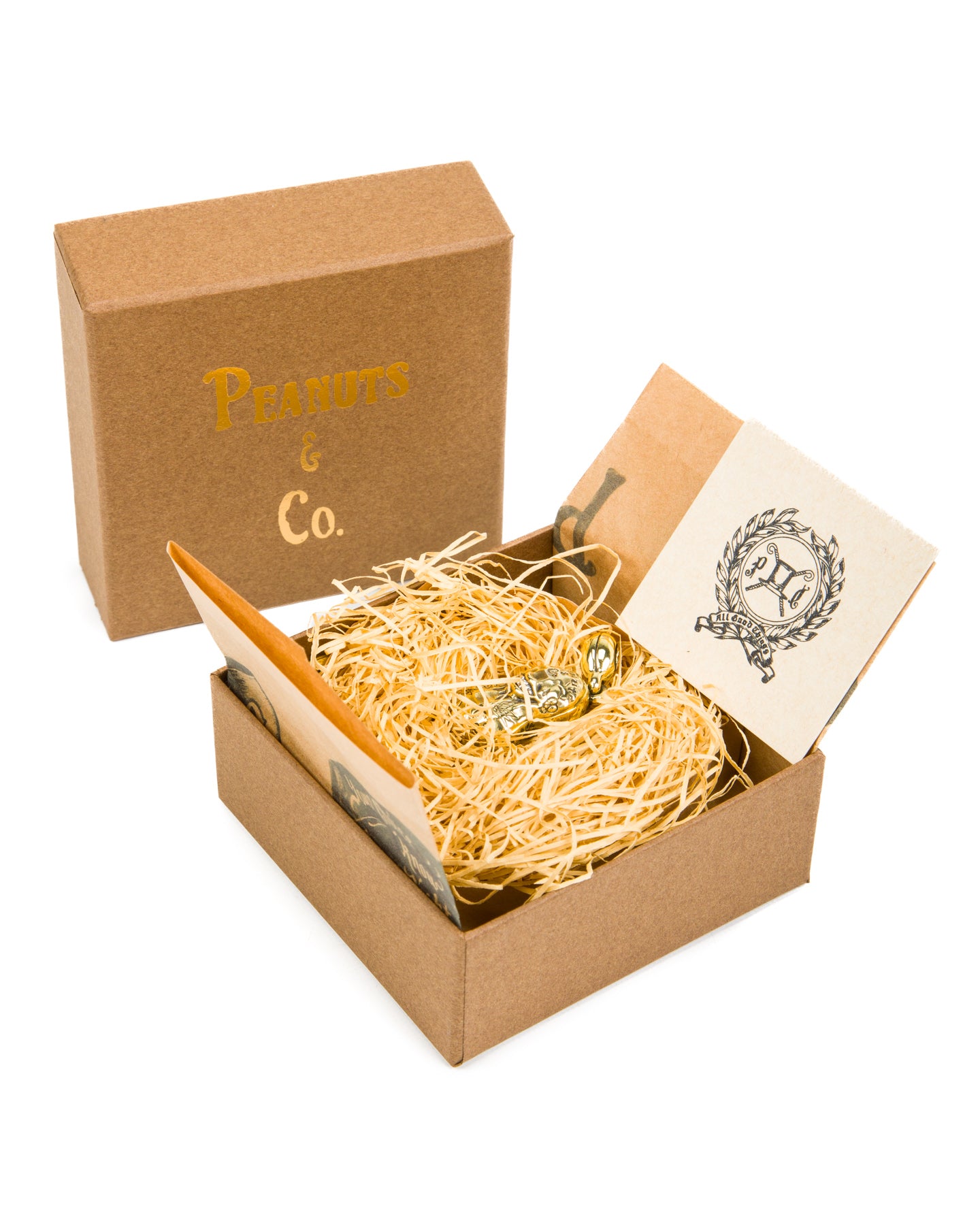 Peanuts & Co Medium Tattoo Peanuts (Slide Type) - Brass x Silver - Standard & Strange