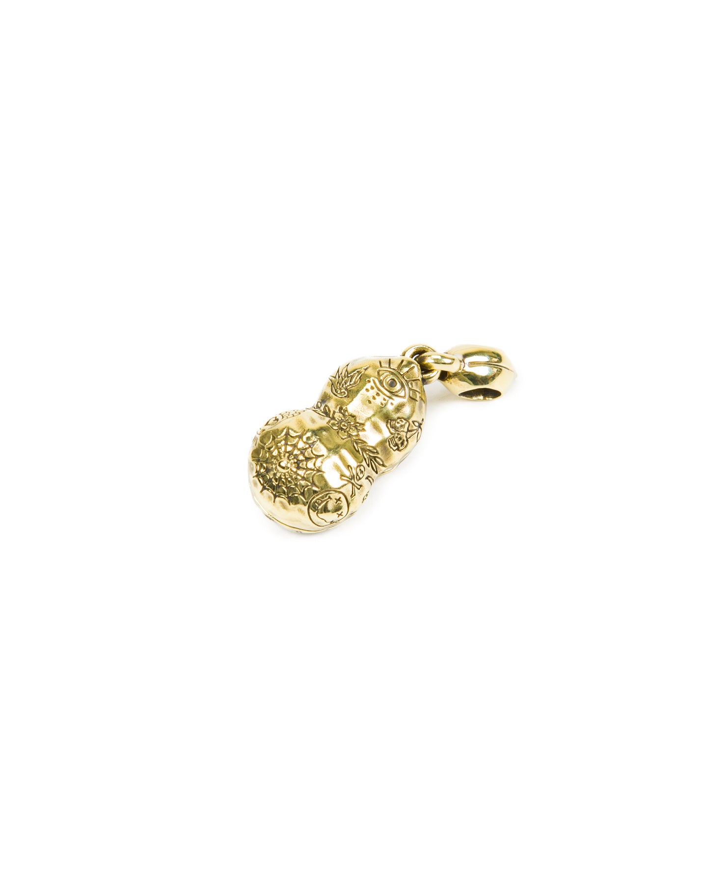 TATTOO PEANUTS MEDIUM　SLIDE　SILVERxK10 Medium Tattoo Peanuts (Slide Type) - Brass x Silver – Standard