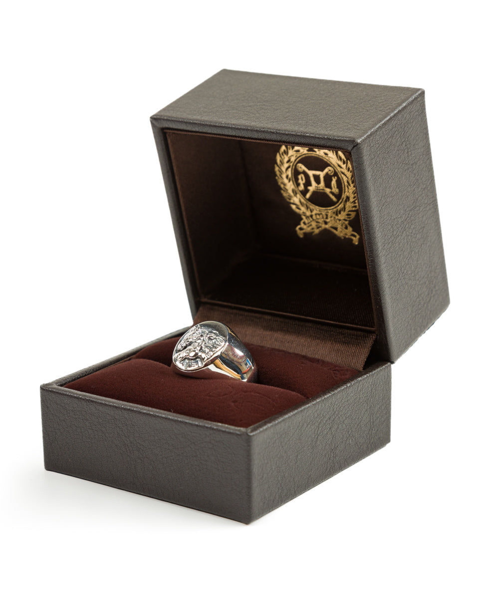 Peanuts & Co Pharaoh's Horse Ring - Oval - Silver – Standard & Strange