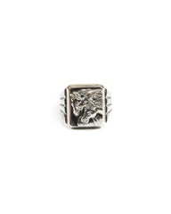 Peanuts & Co Pharaoh's Horse Ring - Square - Silver - Standard & Strange