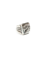 Peanuts & Co Pharaoh's Horse Ring - Square - Silver - Standard & Strange