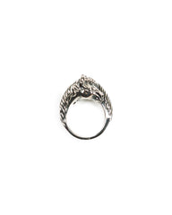 Peanuts & Co Two Face Horse Ring - Silver - Standard & Strange