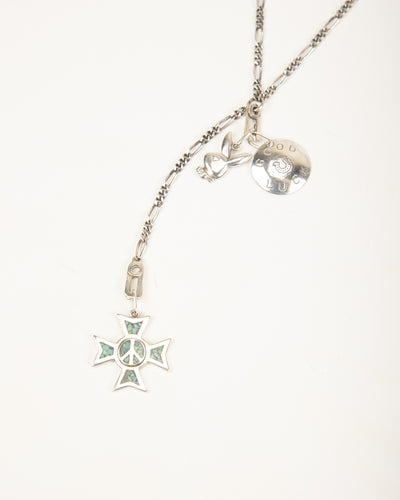 Peanuts & Co WAR IS OVER Necklace - Standard & Strange