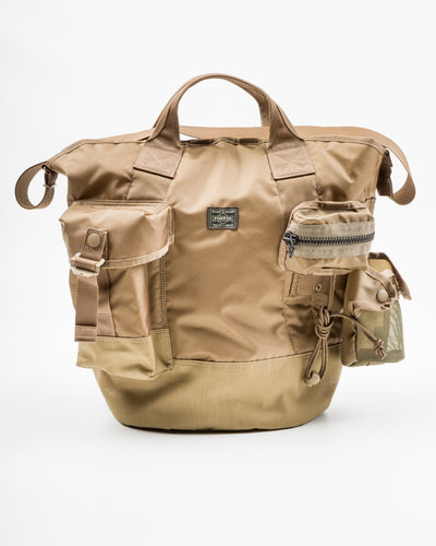 PORTER - Yoshida & Co All 2-Way Bucket Tote with Pouches - Beige - Standard & Strange