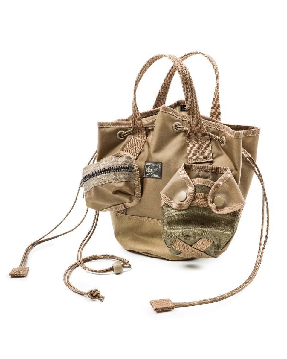 バッグ PORTER ALL SCARF TOTE with POUCHES All Scarf Tote with Pouches - Beige – Standard & Strange