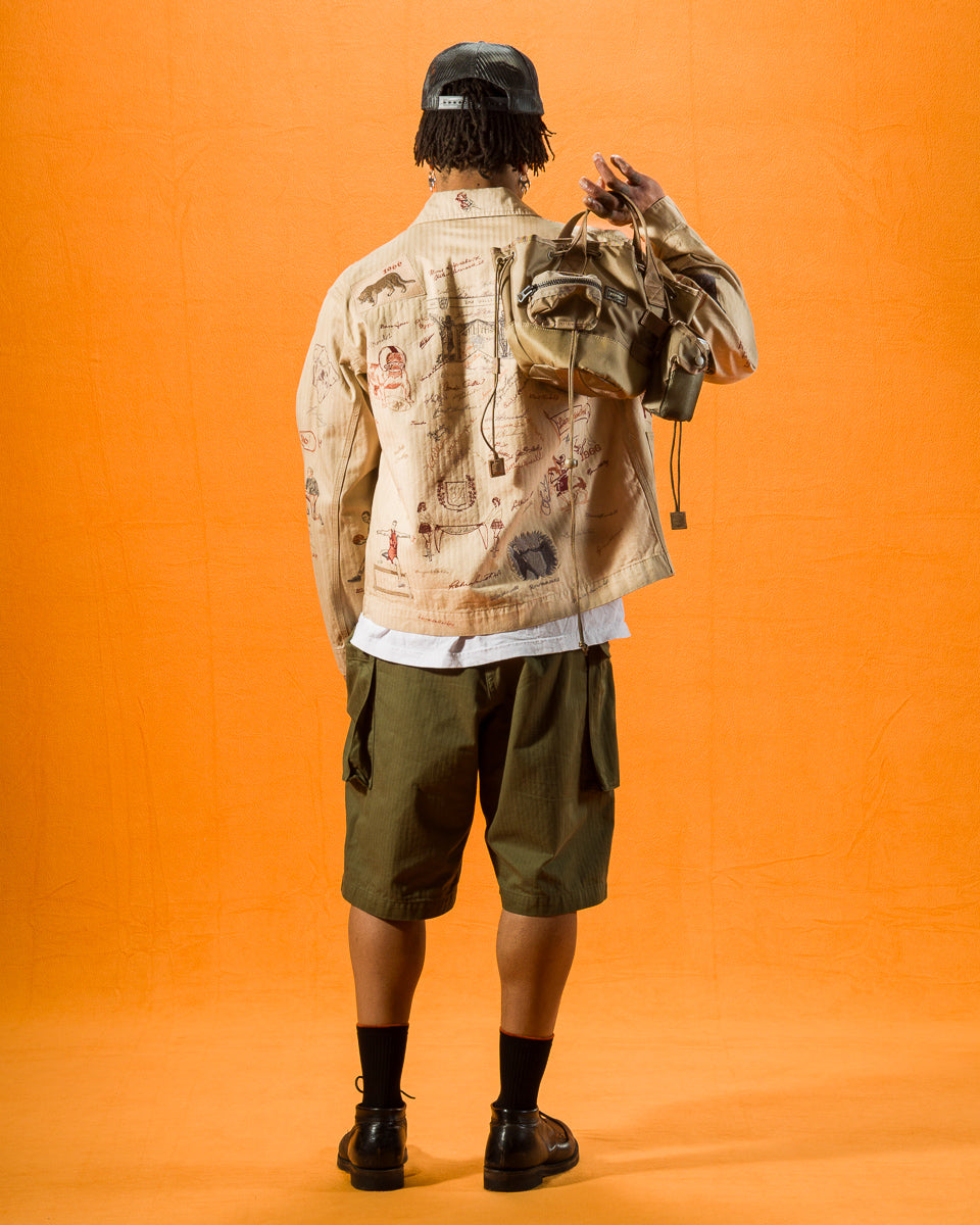 PORTER - Yoshida & Co All Scarf Tote with Pouches - Beige - Standard & Strange