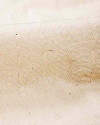 Prequel Classic Stripe Shirt - Beige Jacquard - Standard & Strange
