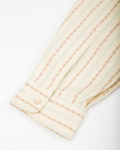 Prequel Stand-up Collar Shirt - Beige - Standard & Strange